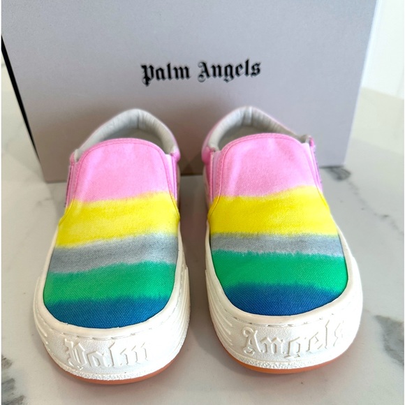 Palm Angels Rainbow Printed Sneakers - Picture 3 of 6